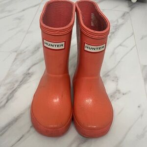 Hunter Kids Sparkly Rain Boots